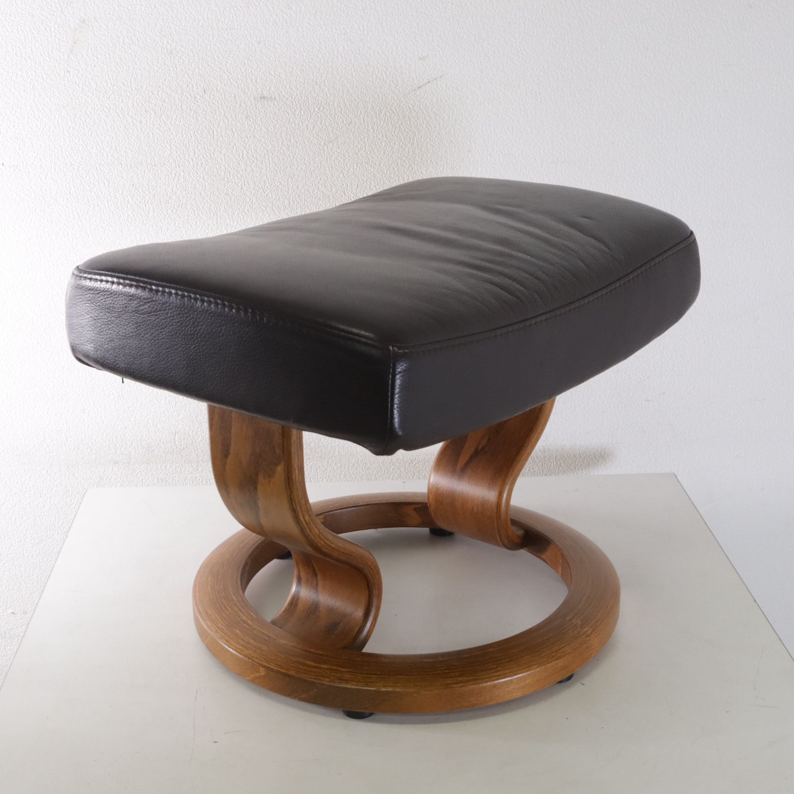 EKORNES エコーネス オットマン 本革 ダークブラウン オリオンシリーズ