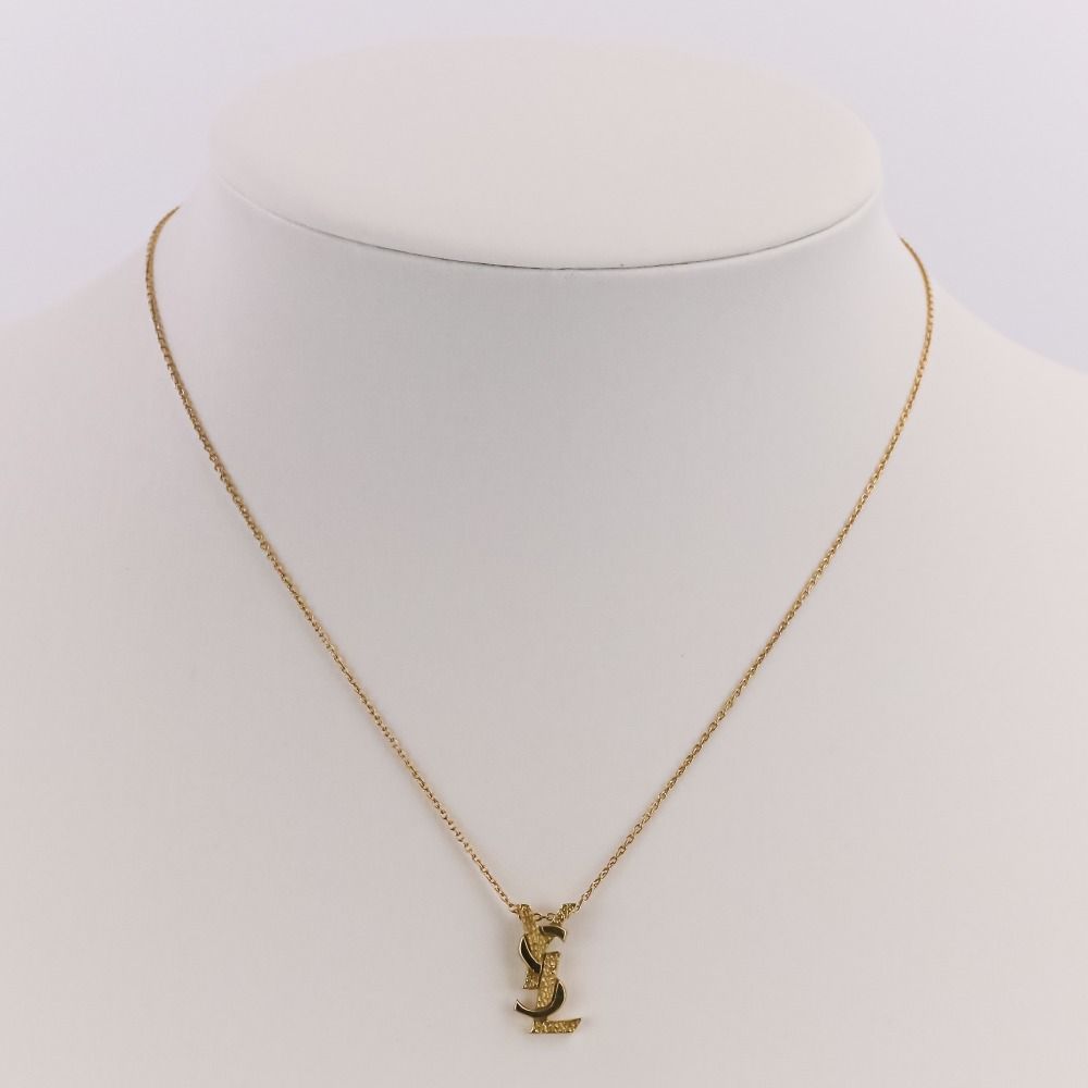 美品 Yves Saint Laurent イヴサンローラン YSL K18 トップペンダント