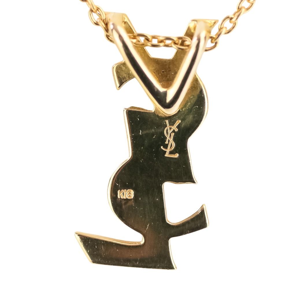 美品 Yves Saint Laurent イヴサンローラン YSL K18 トップペンダント