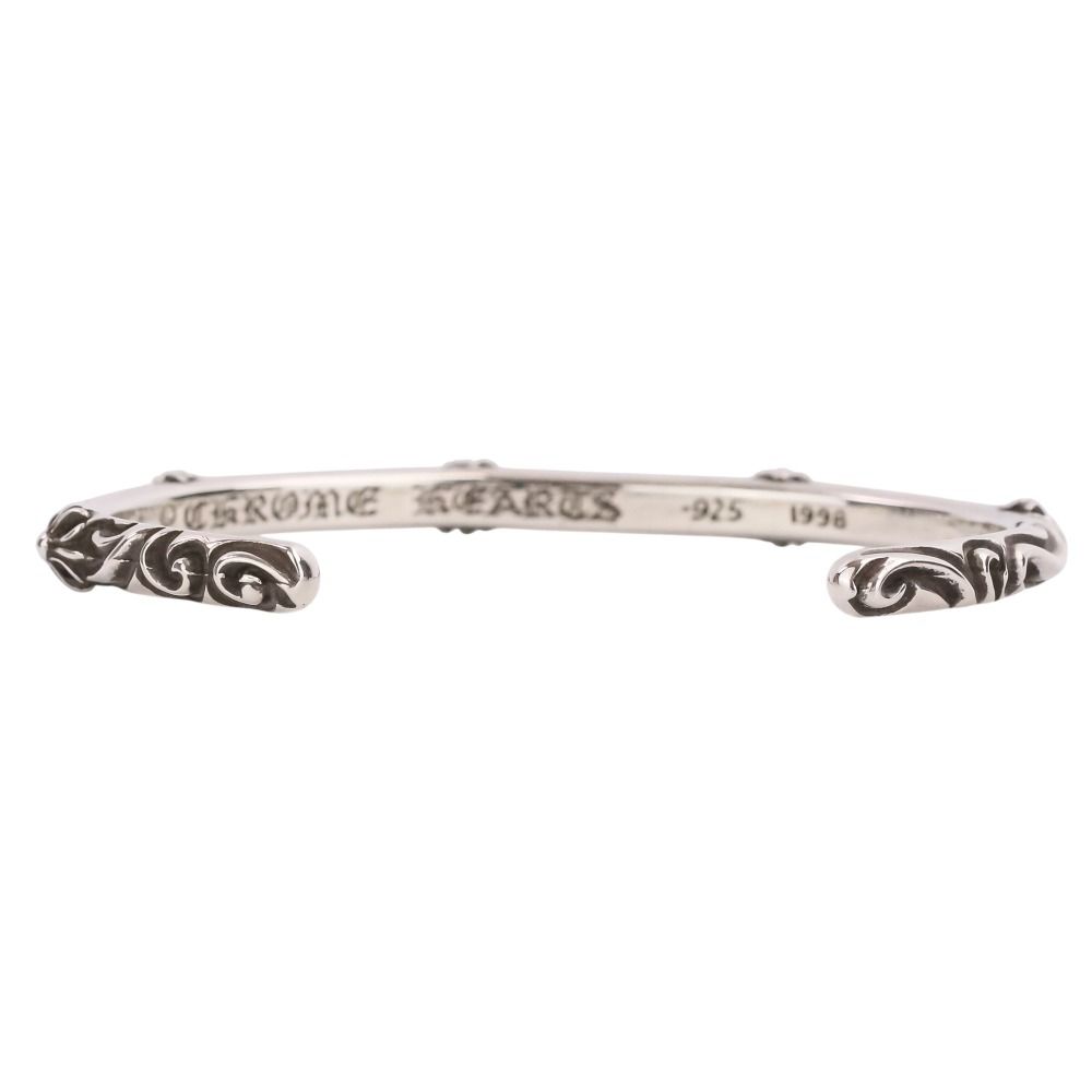 美品 CHROME HEARTS クロムハーツ SBTバンド シルバーバングル