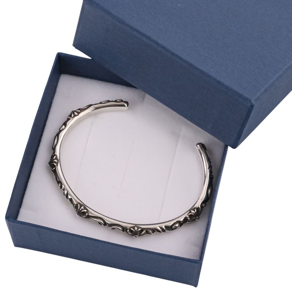 美品 CHROME HEARTS クロムハーツ SBTバンド シルバーバングル
