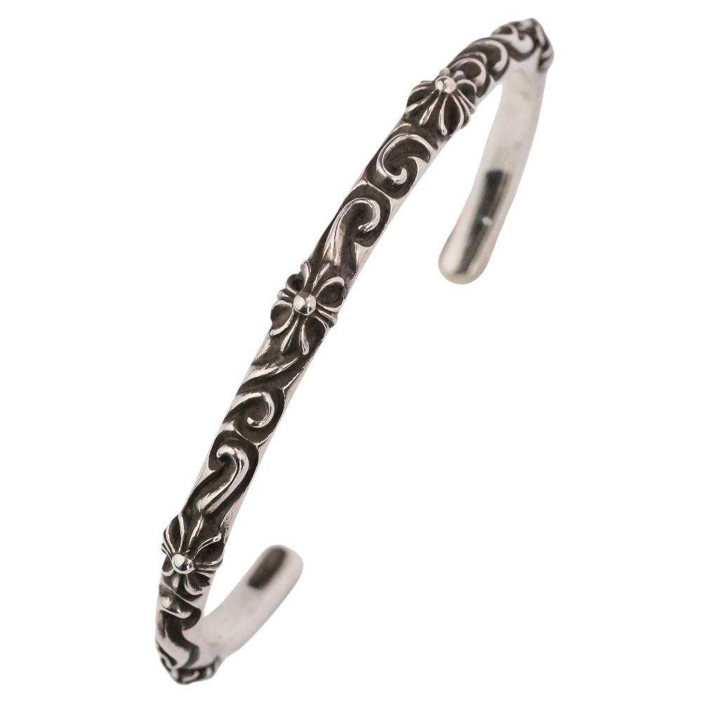 美品 CHROME HEARTS クロムハーツ SBTバンド シルバーバングル