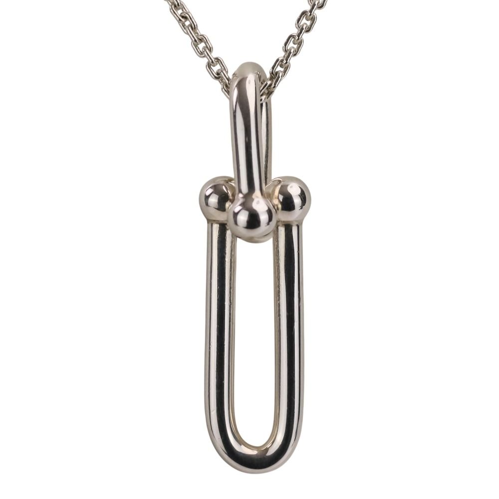 美品 Tiffany & Co. ティファニー ハードウェア リンクペンダント 