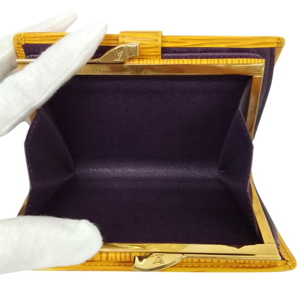 良品 LOUIS VUITTON ルイヴィトン エピ ポルトモネ ビエ ヴィエノワ 二