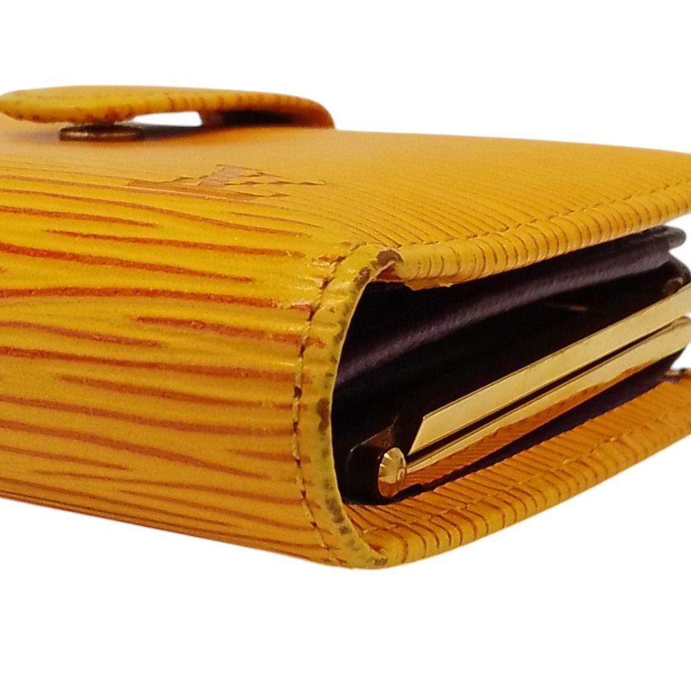 良品 LOUIS VUITTON ルイヴィトン エピ ポルトモネ ビエ ヴィエノワ 二