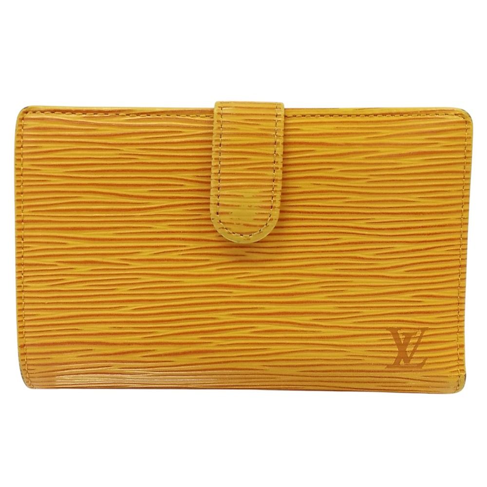 良品 LOUIS VUITTON ルイヴィトン エピ ポルトモネ ビエ ヴィエノワ 二
