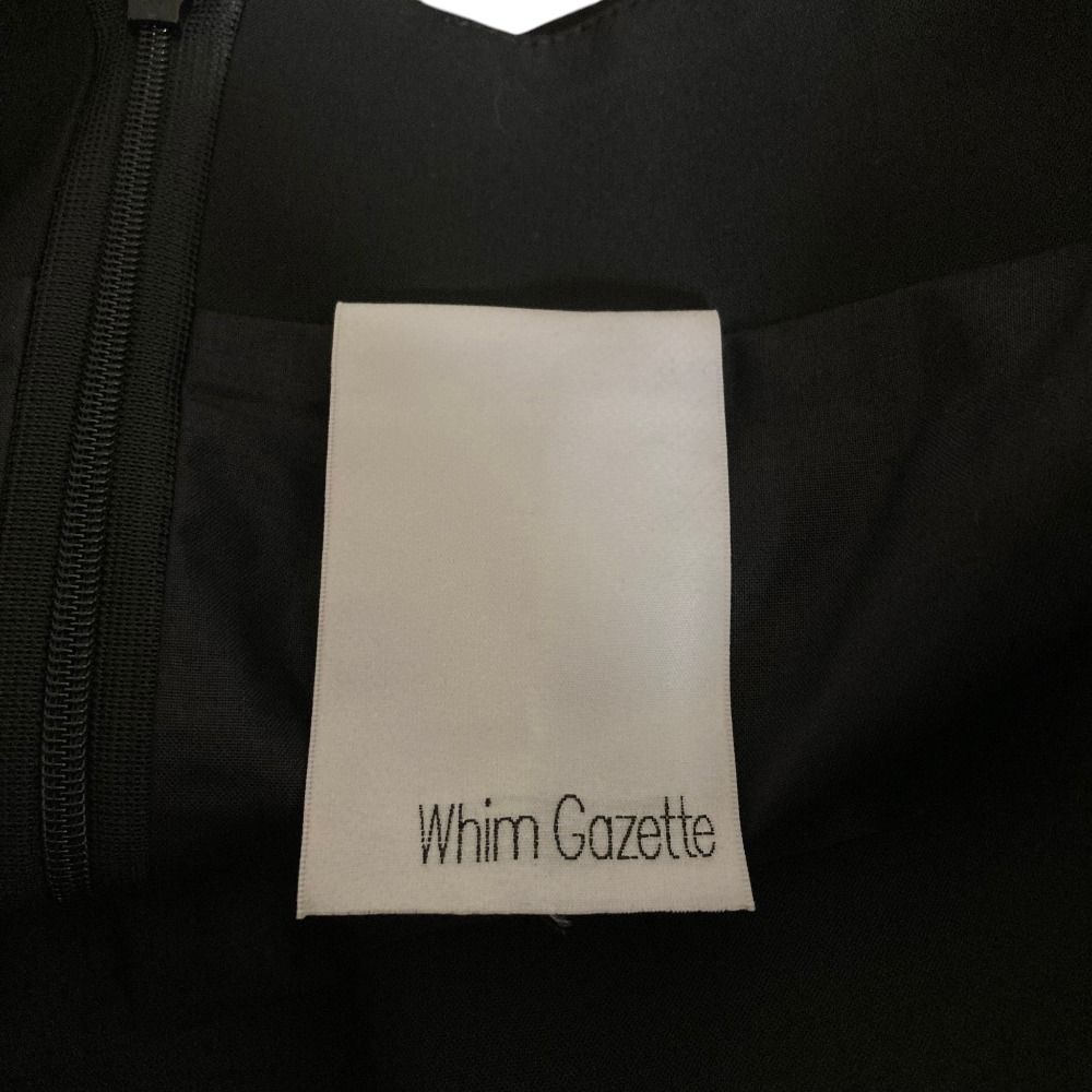 美品 23SS Whim Gazette ウィムガゼット チュール ドッキング ロング