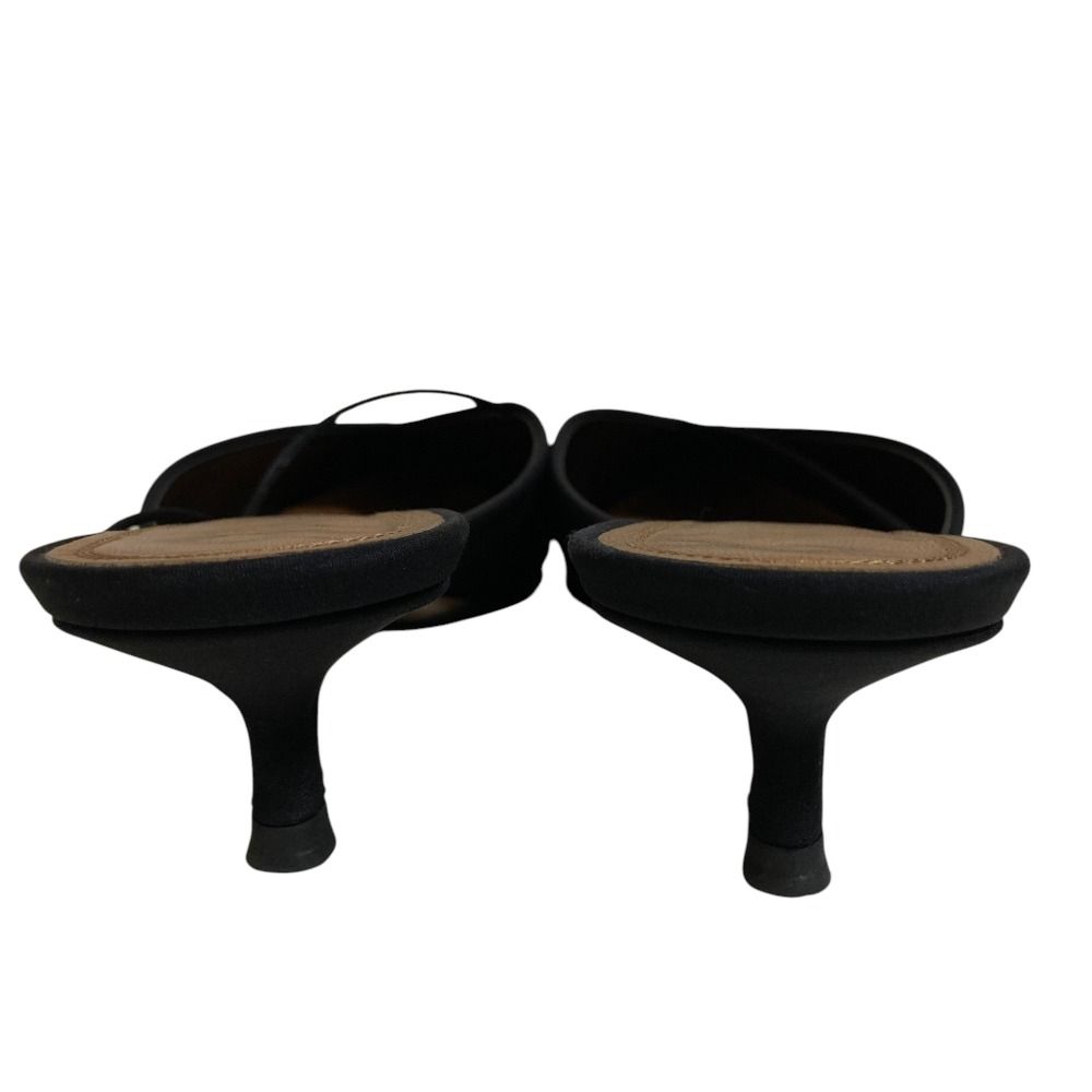 美品 NEOUS ネオアス MAGO FABRIC MULE ポインテッドトゥ ミュール