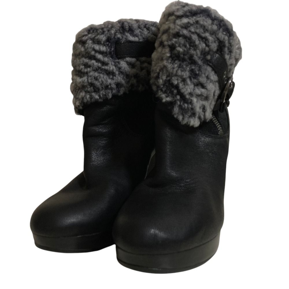 美品 UGG アグ SCARLETT スカーレット サイドジップ ハイヒール 