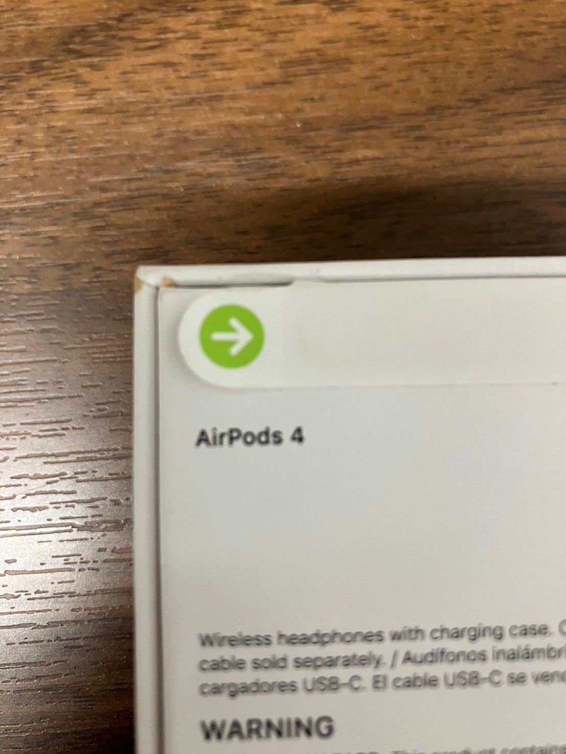 AirPods 4 未開封 箱汚れあり エアポッズ - メルカリ