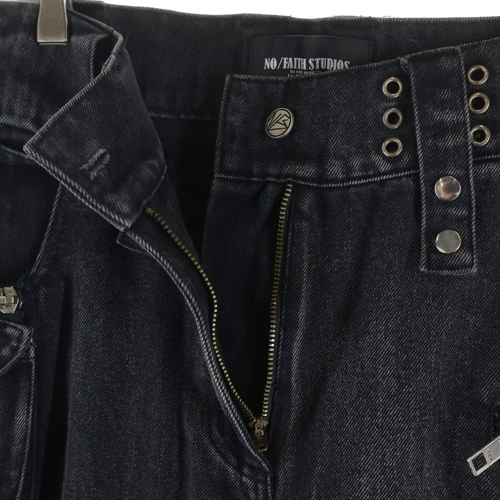 NO/FAITH STUDIOS (ノーフェイスストゥディオス) CARGO DENIM PANTS
