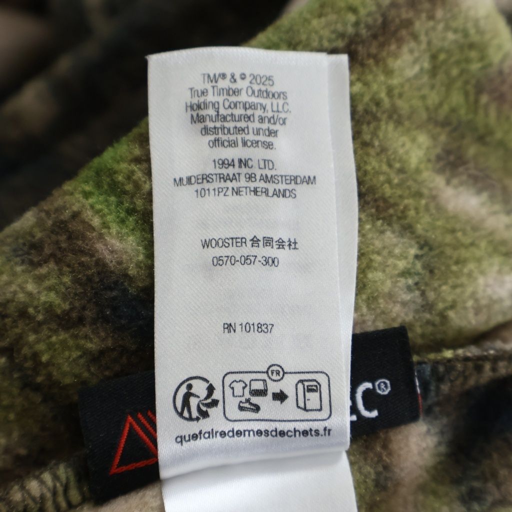 SUPREME (シュプリーム) 25AW Polartec Pant Realtree AP Camo ポーラ