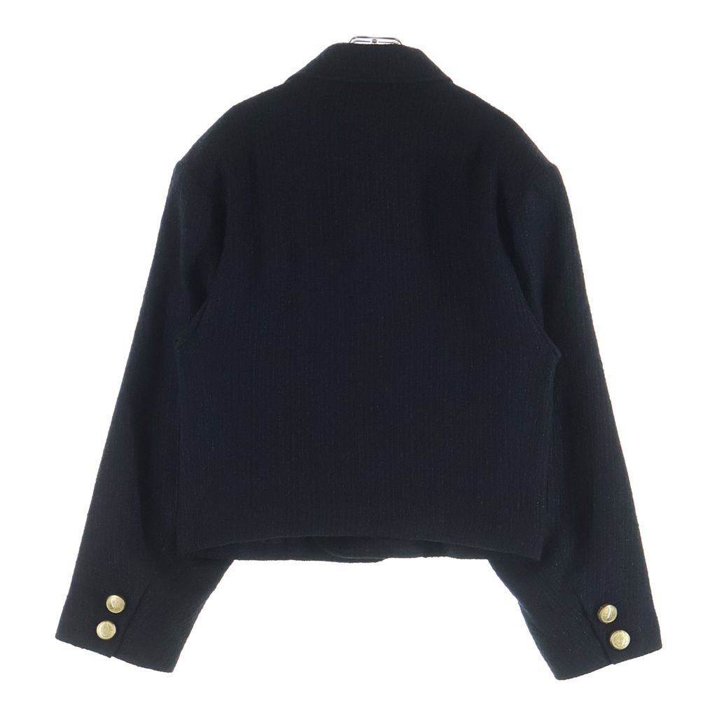 ANREALAGE (アンリアレイジ) DOUBLE BUTTON TWEED JACKET ダブルボタン