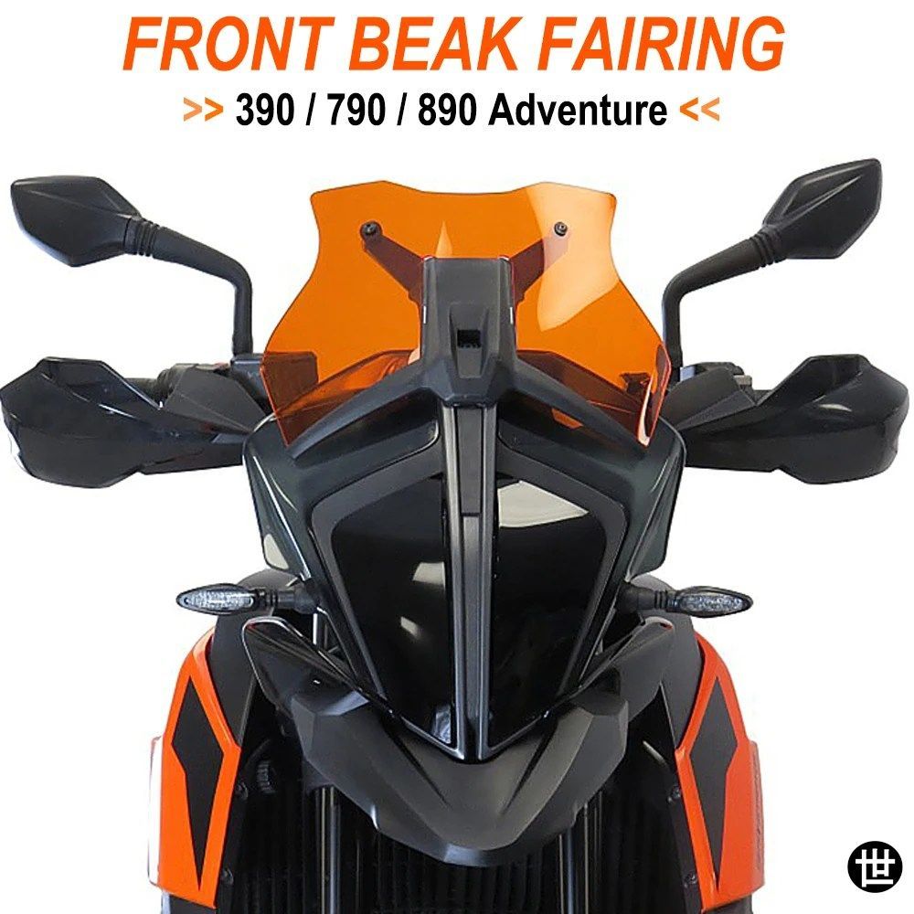 2021年アクセサリー モーターフロントホイールフェンダービークノーズコーンガードカバーカウルフェアリング 790 390 ADVENTURE ADV 2019 2020用