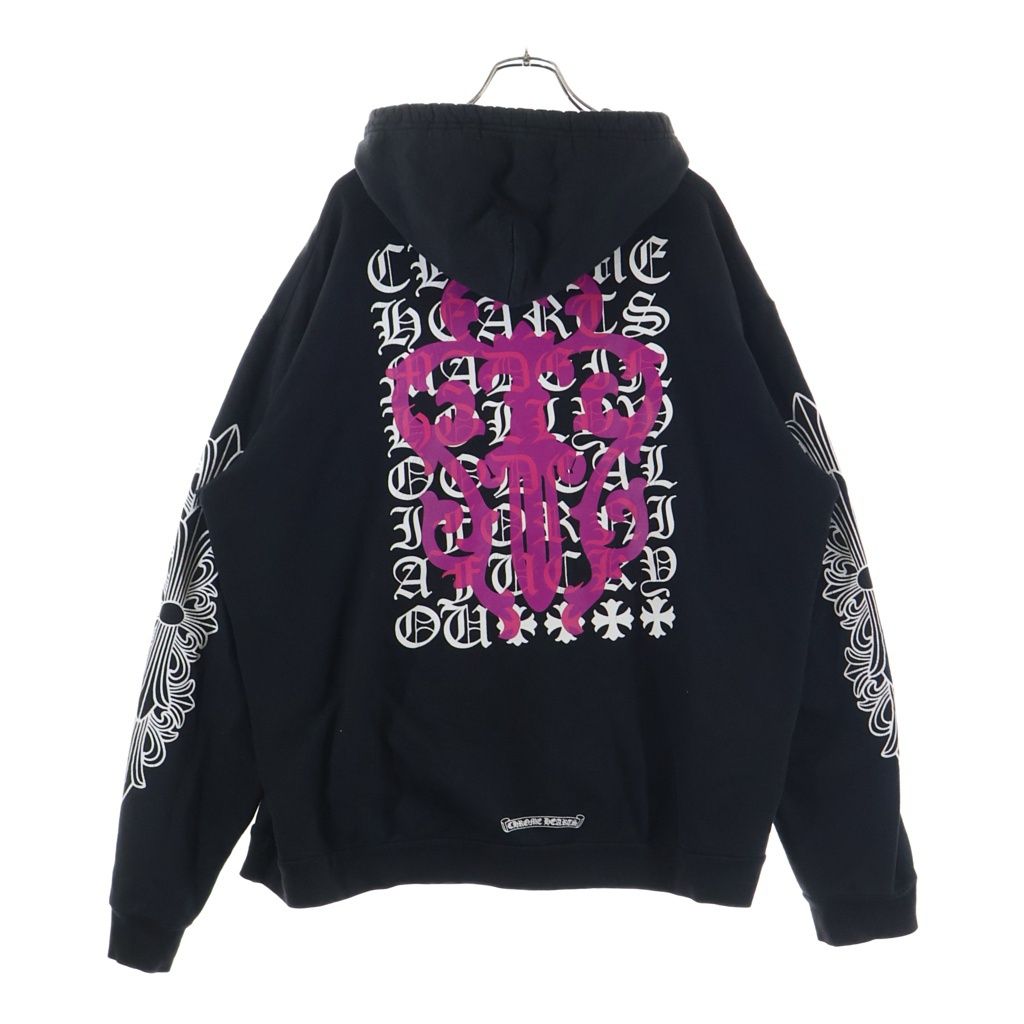 CHROME HEARTS (クロムハーツ) Dagger Eye Chart Pullover Hoodie