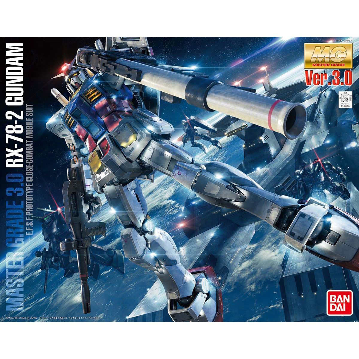 ガンプラ【ジャンク品/ホコリ付着、汚れあり】 MG 1/100 RX-78-2