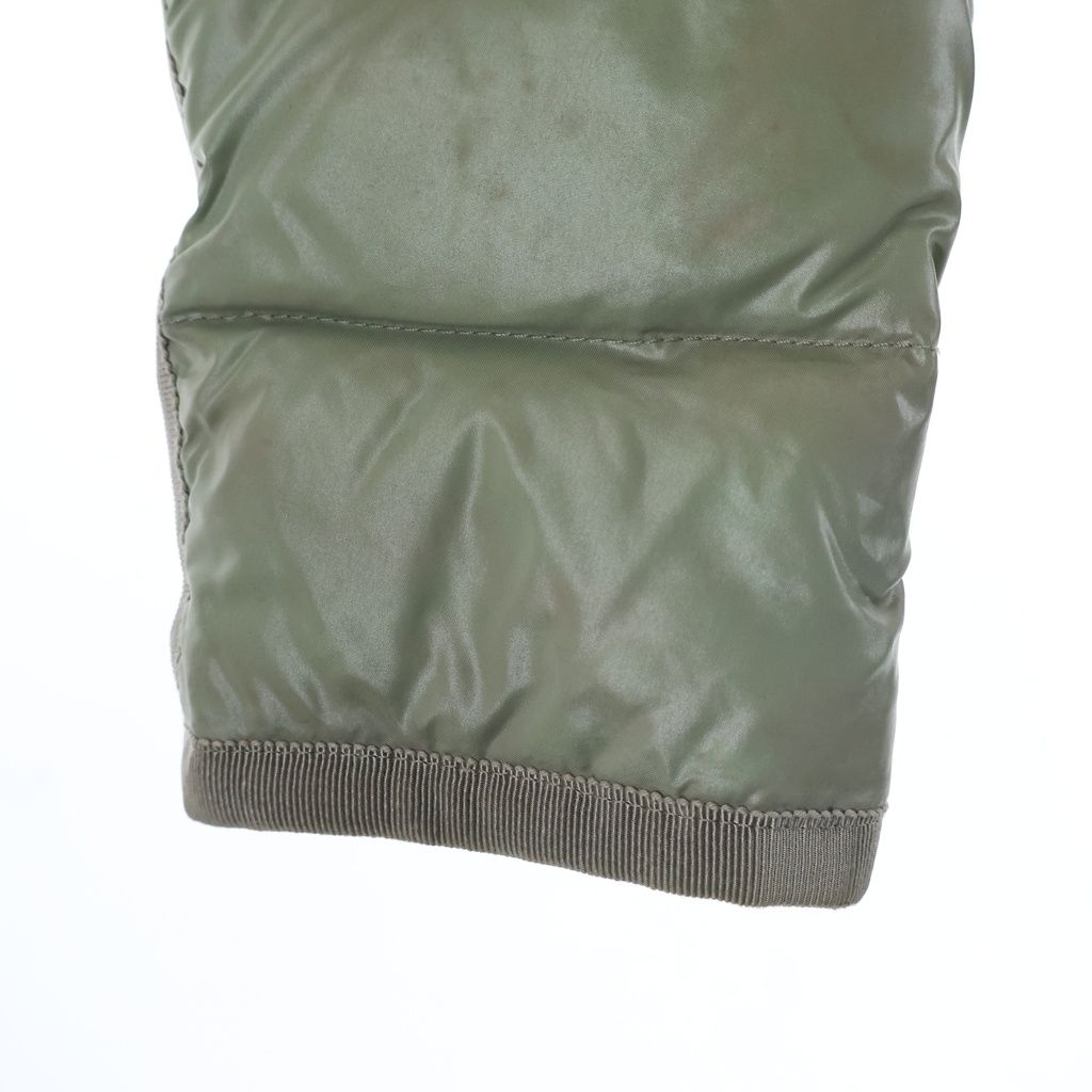 【新品未使用】MONCLER エルミファー モンクレール カーキ0 ダウンコート MONCLER (モンクレール) HERMIFUR エルミファー フーデッド ジップ