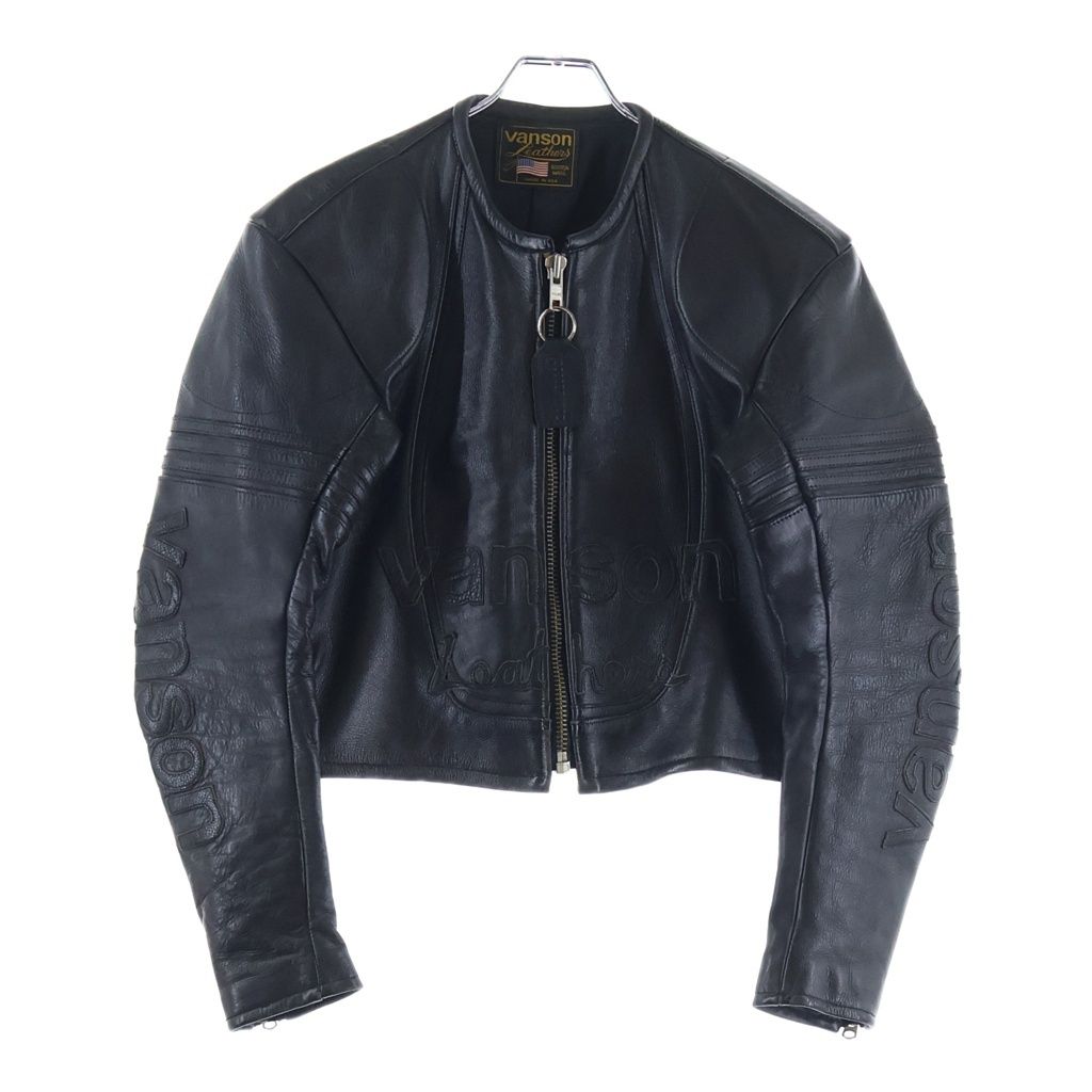 バンソンシングルライダースジャケット VANSON (バンソン) ワンスター レザー ジップアップ シングル