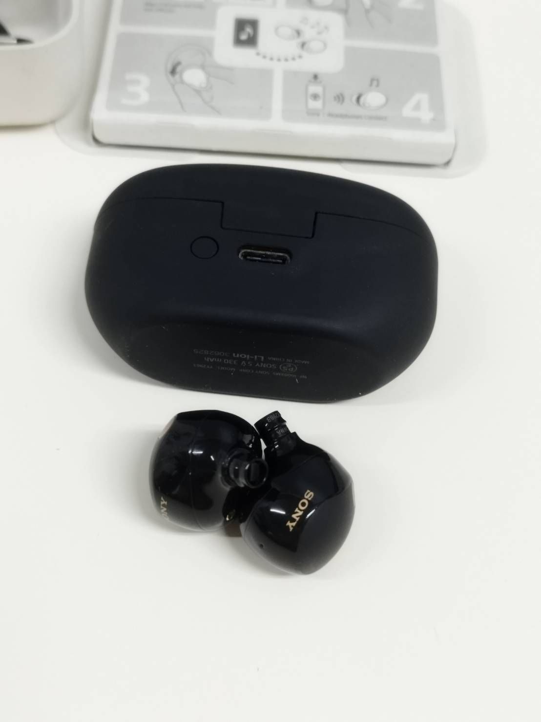 美品】SONY WF-1000XM5/YY2963/ワイヤレスイヤホン/ブラック (1
