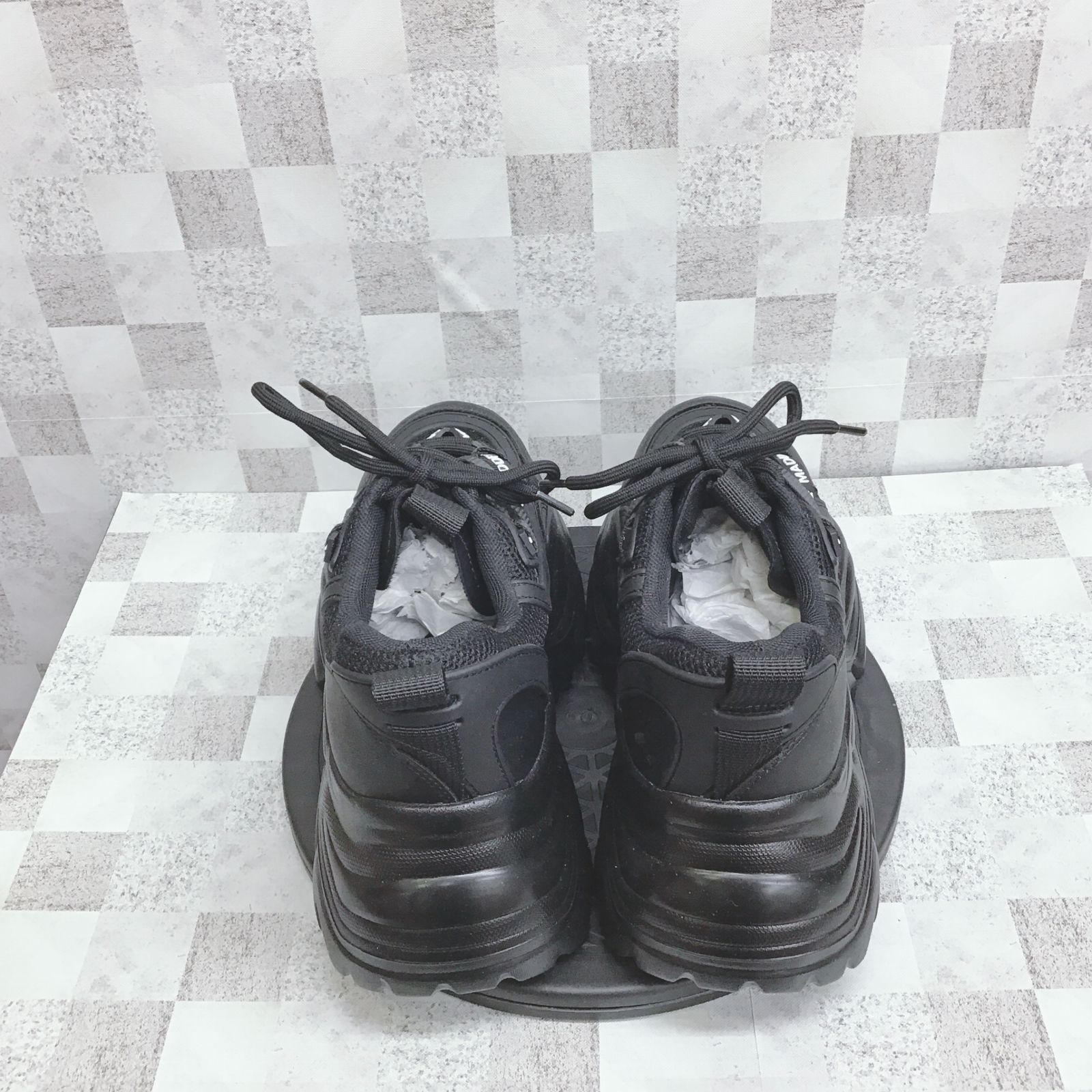 STEVE MADDEN 厚底スニーカー ブラック 24cm 55 - メルカリ