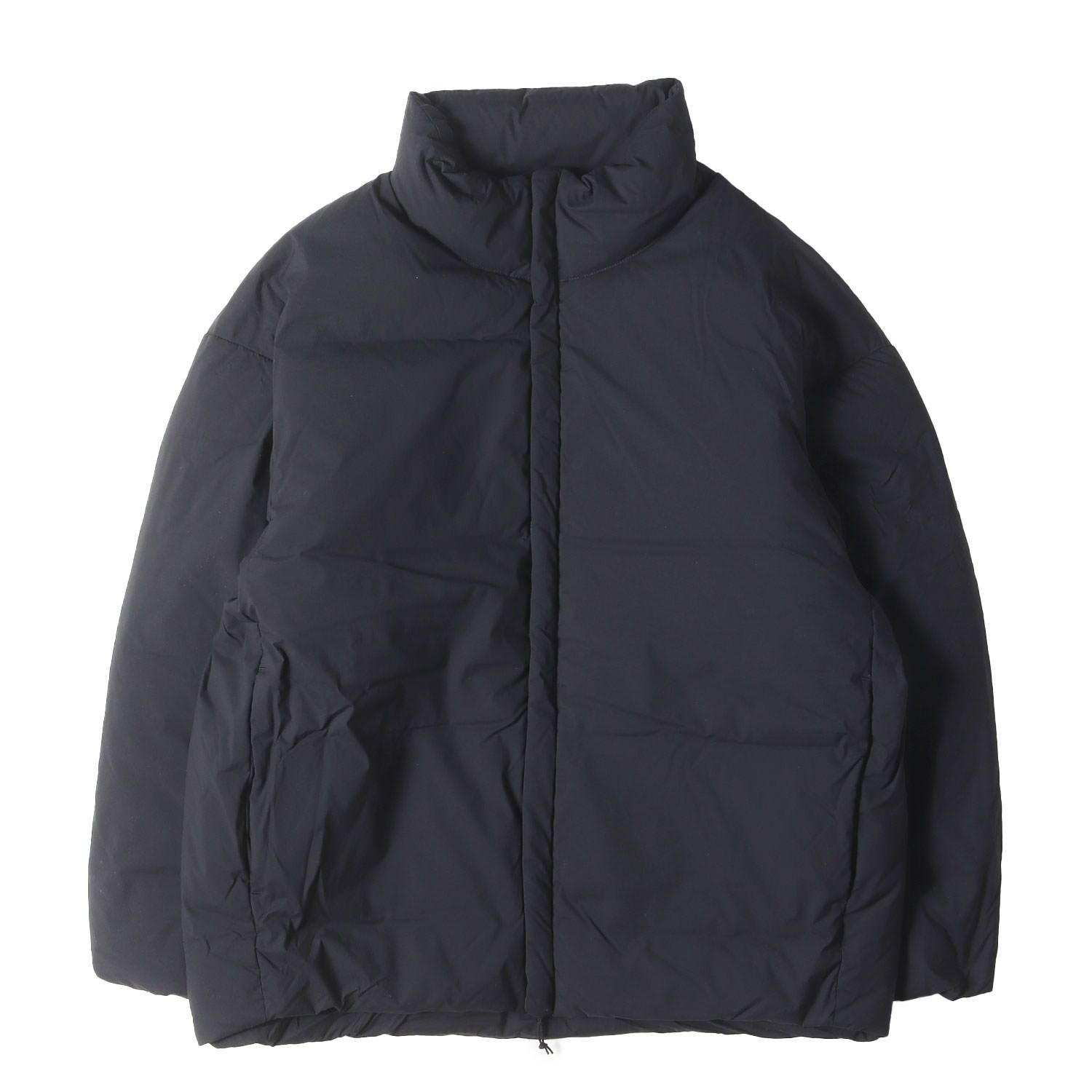 UNITED ARROWS ユナイテッドアローズ UNITED ARROWS & SONS DAISUKE OBANA ダブルジップ ダウンジャケット (NY/PU DOWN JACKET) ブラックS