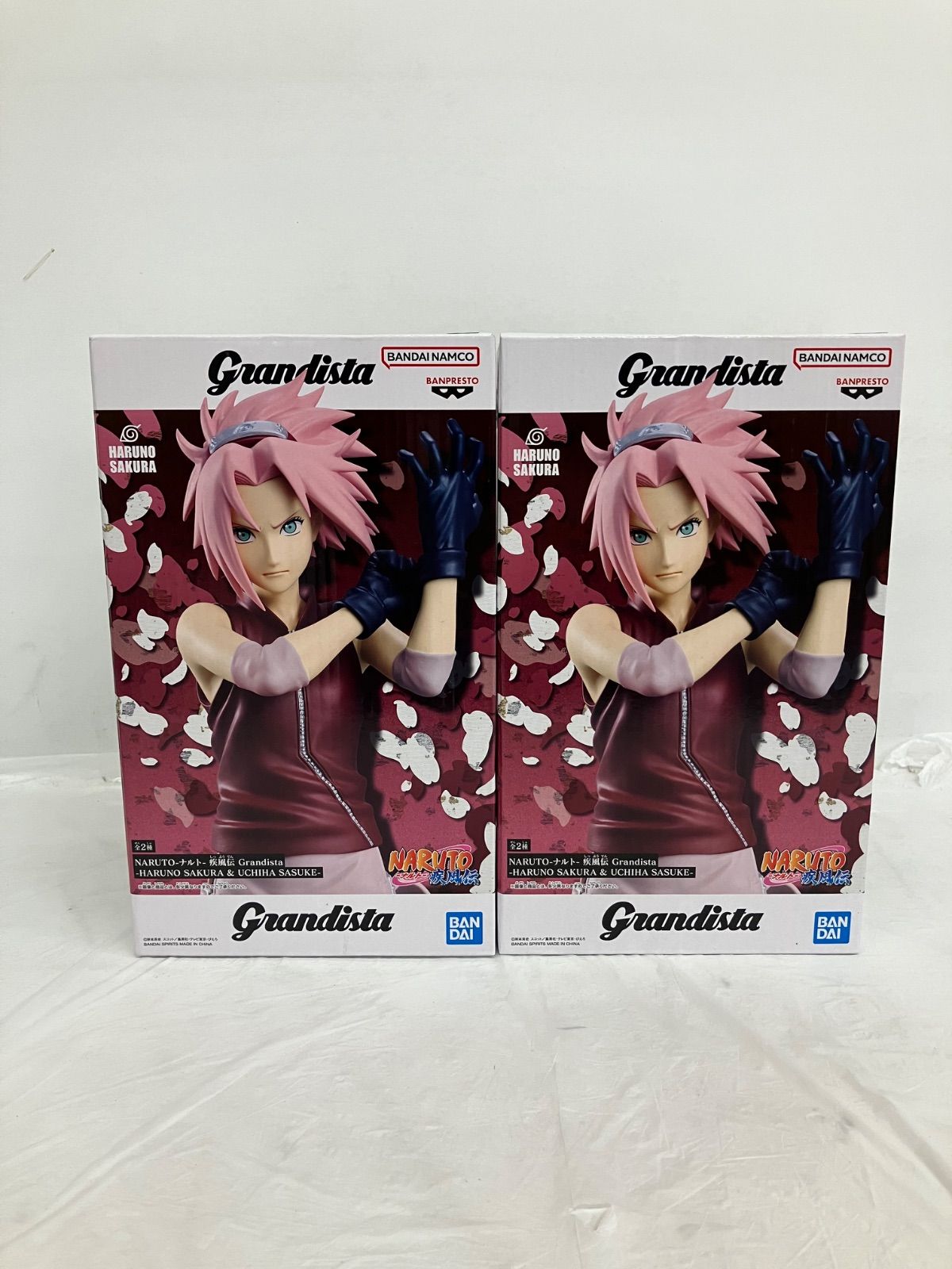 NARUTO Grandista 春野サクラ フィギュア 10体セット 未開封 NARUTO Grandista 春野サクラ フィギュア 2個セット LF7131