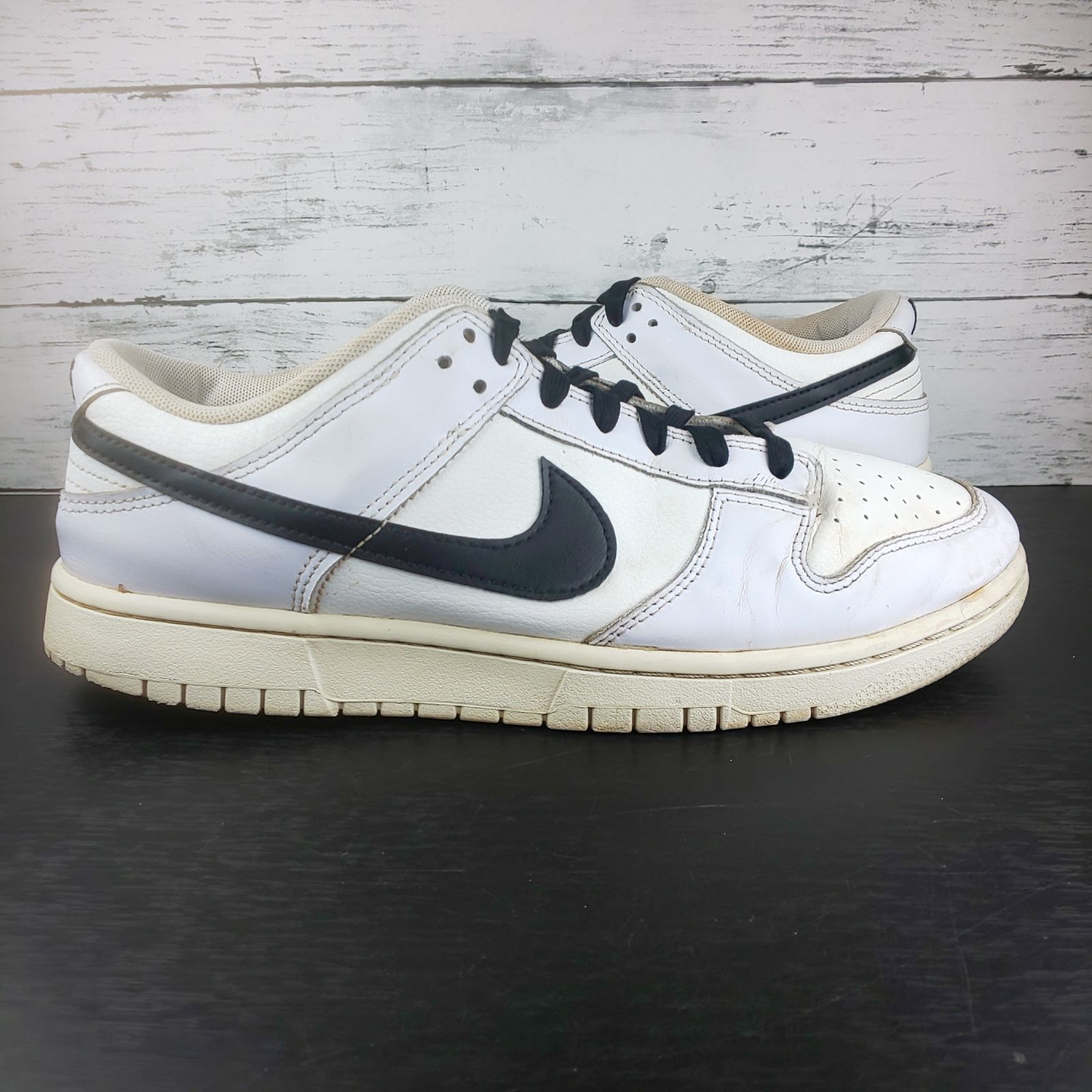 NIKE DUNK LOW RETRO ナイキ ダンク ロー レトロ ホワイト ブラック 白 