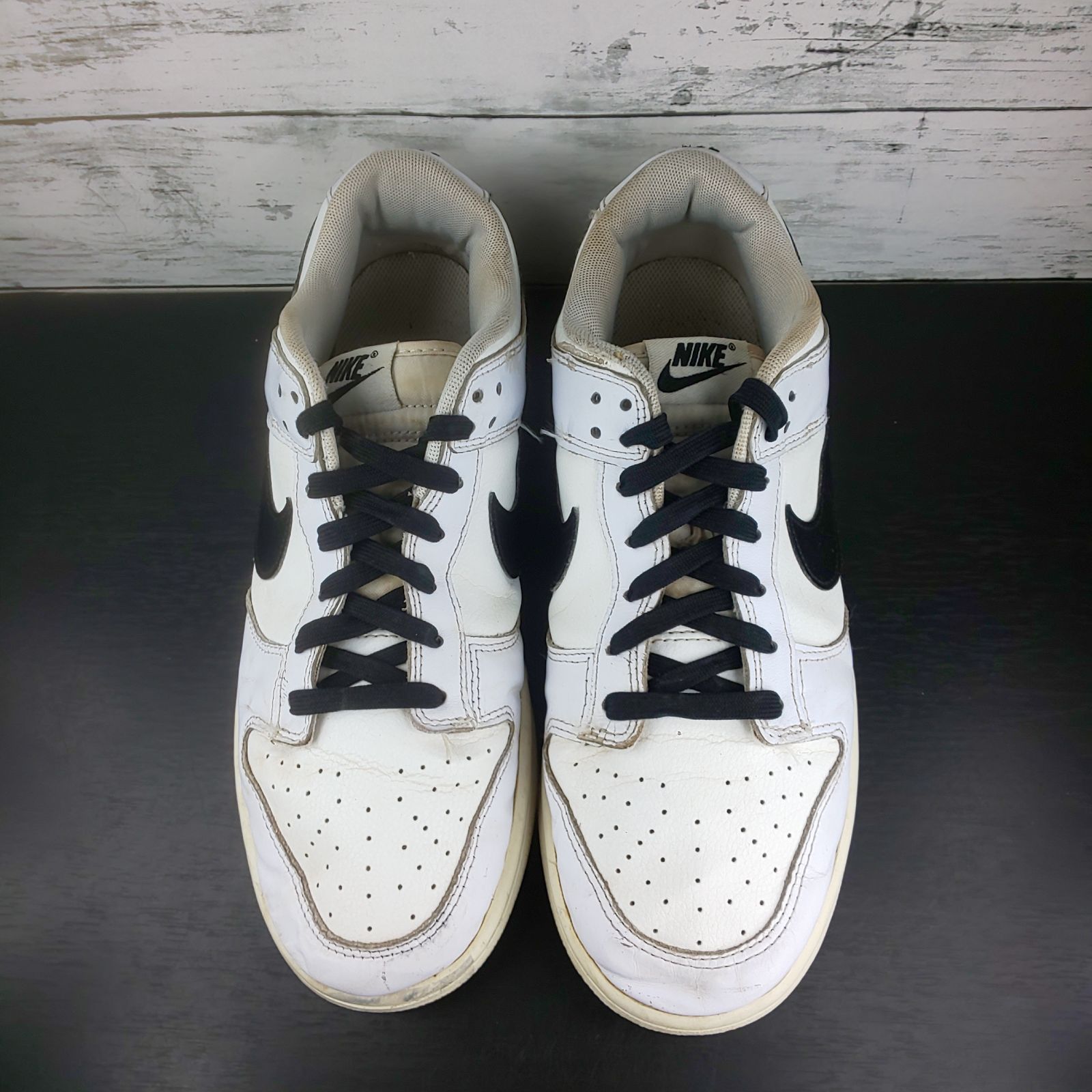 NIKE DUNK LOW RETRO ナイキ ダンク ロー レトロ ホワイト ブラック 白 