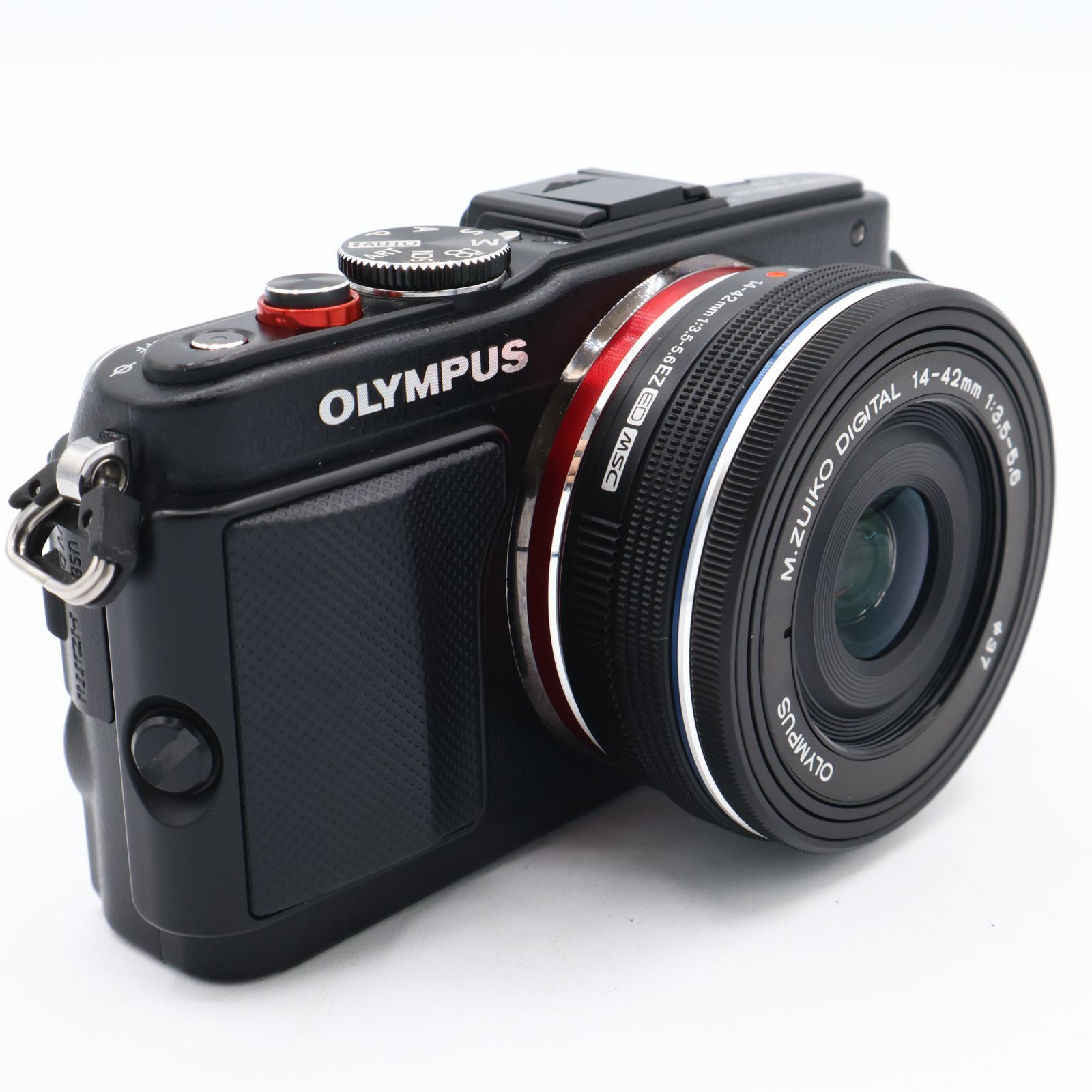 シャッター回数：2466回】OLYMPUS オリンパス ミラーレス一眼 PEN Lite