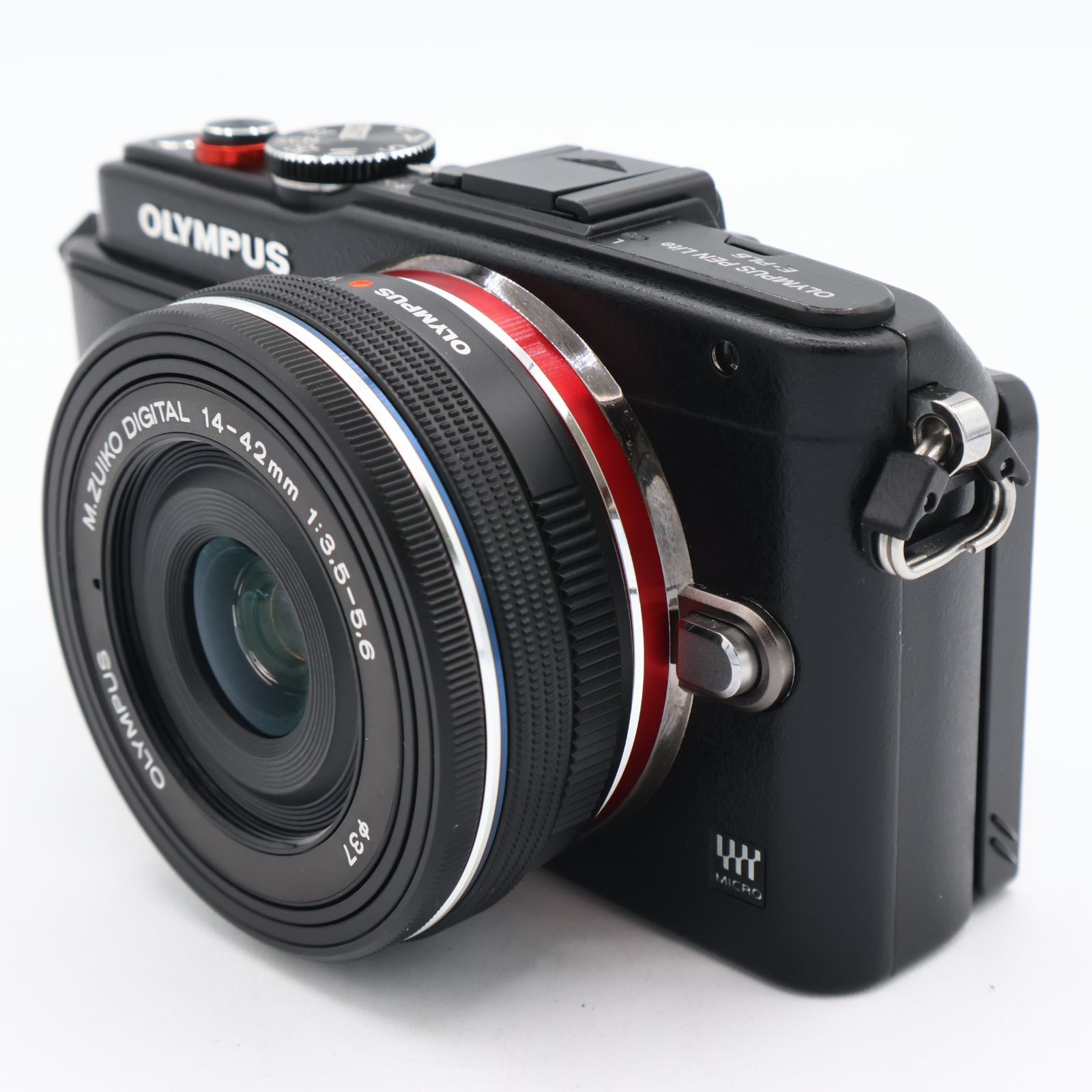 シャッター回数：2466回】OLYMPUS オリンパス ミラーレス一眼 PEN Lite