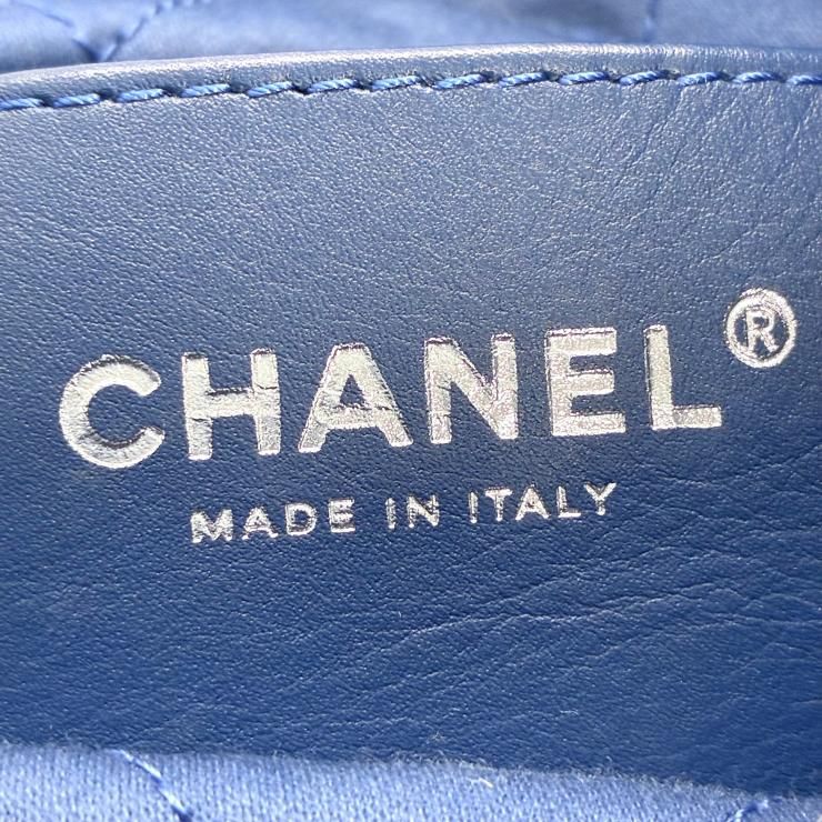 CHANEL シャネル 22 ミニ デニム 2WAY ハンドバッグ ショルダー
