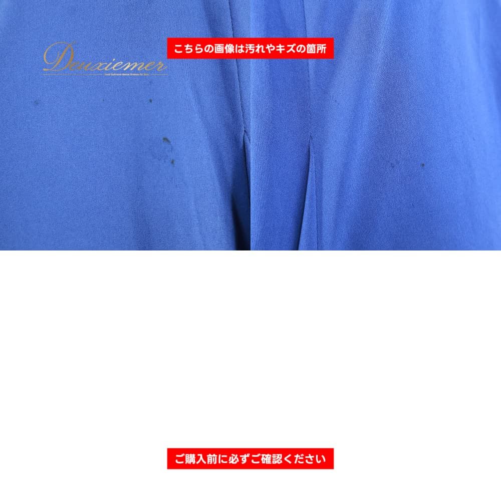 社交ダンス 衣装 Sanline サンリーヌ ドレス ワンピース ブルー系 花