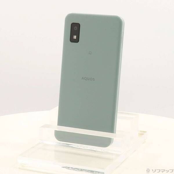 中古 AQUOS wish2 64GB オリーブグリーン A204SH Y!mobile SIMフリー
