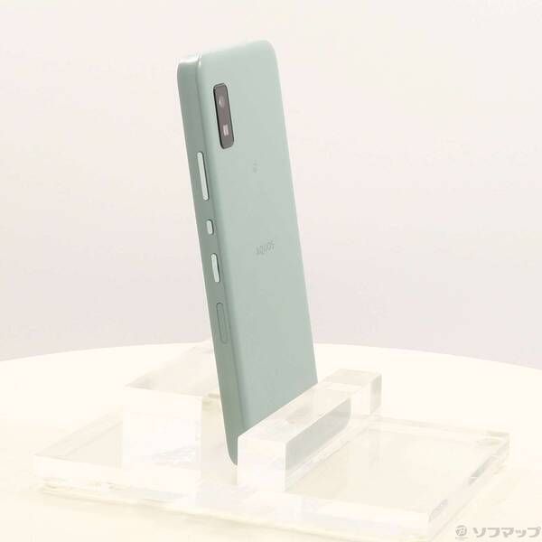 中古 AQUOS wish2 64GB オリーブグリーン A204SH Y!mobile SIMフリー
