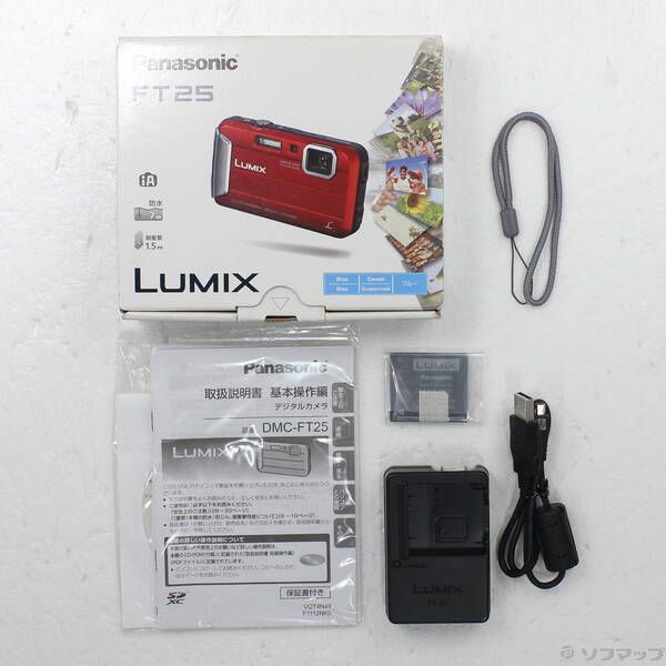 ソフマップ 〔中古品〕 LUMIX DMC-FT25-A (1610万画素／4倍／ブルー