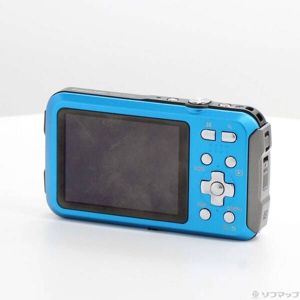 【返品保証】Panasonic LUMIX DMC-FT25 ブルー 防水 ソフマップ 〔中古品〕 LUMIX DMC-FT25-A (1610万画素／4倍／ブルー