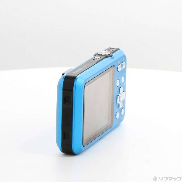 【返品保証】Panasonic LUMIX DMC-FT25 ブルー 防水 ソフマップ 〔中古品〕 LUMIX DMC-FT25-A (1610万画素／4倍／ブルー