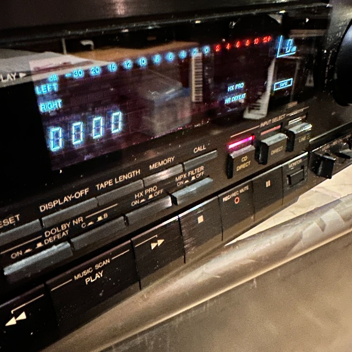 Victor TD-V721 3HEAD Stereo Cassette Deck Dolby B/C NR HX PRO CD