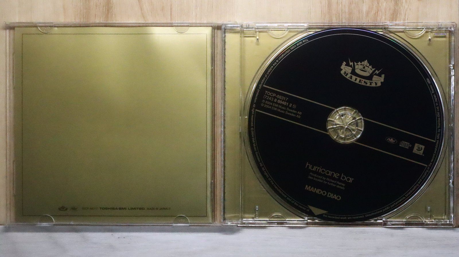 国内盤CD☆マンドゥ・ディアオ/Mando Diao□ HURRICANE BAR 