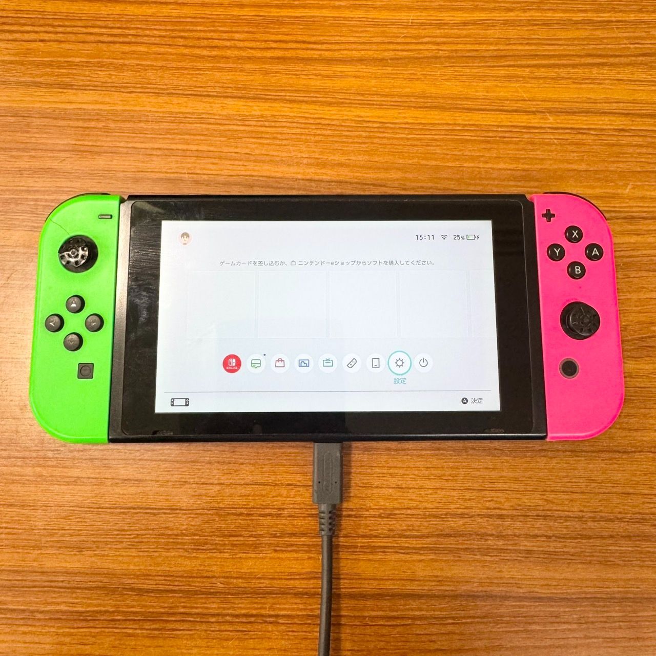通電のみ確認済み・初期化済み・ジャンク】Nintendo Switch