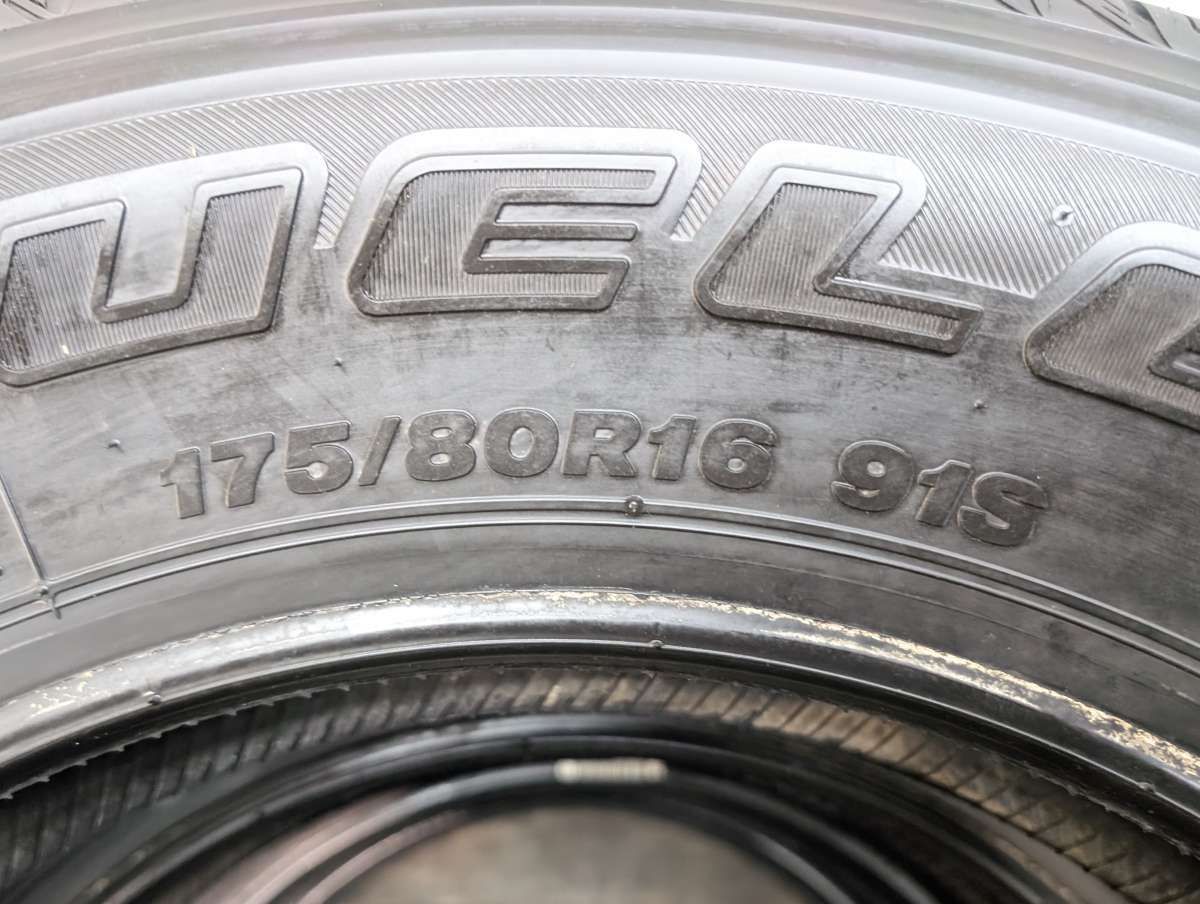 175/80R16 ブリヂストン デューラー H/L 852 中古タイヤ サマータイヤ