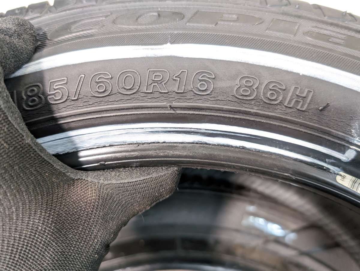 185/60R16 ブリヂストン エコピア EP25 中古タイヤ サマータイヤ 2本