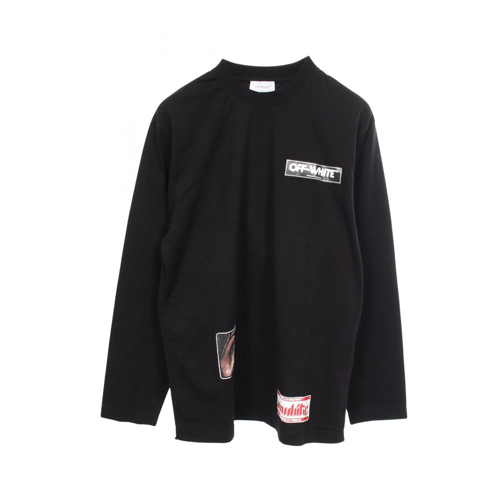OFF-WHITE オフホワイト Eye Logo Skate 長袖Tシャツ 16,872円
