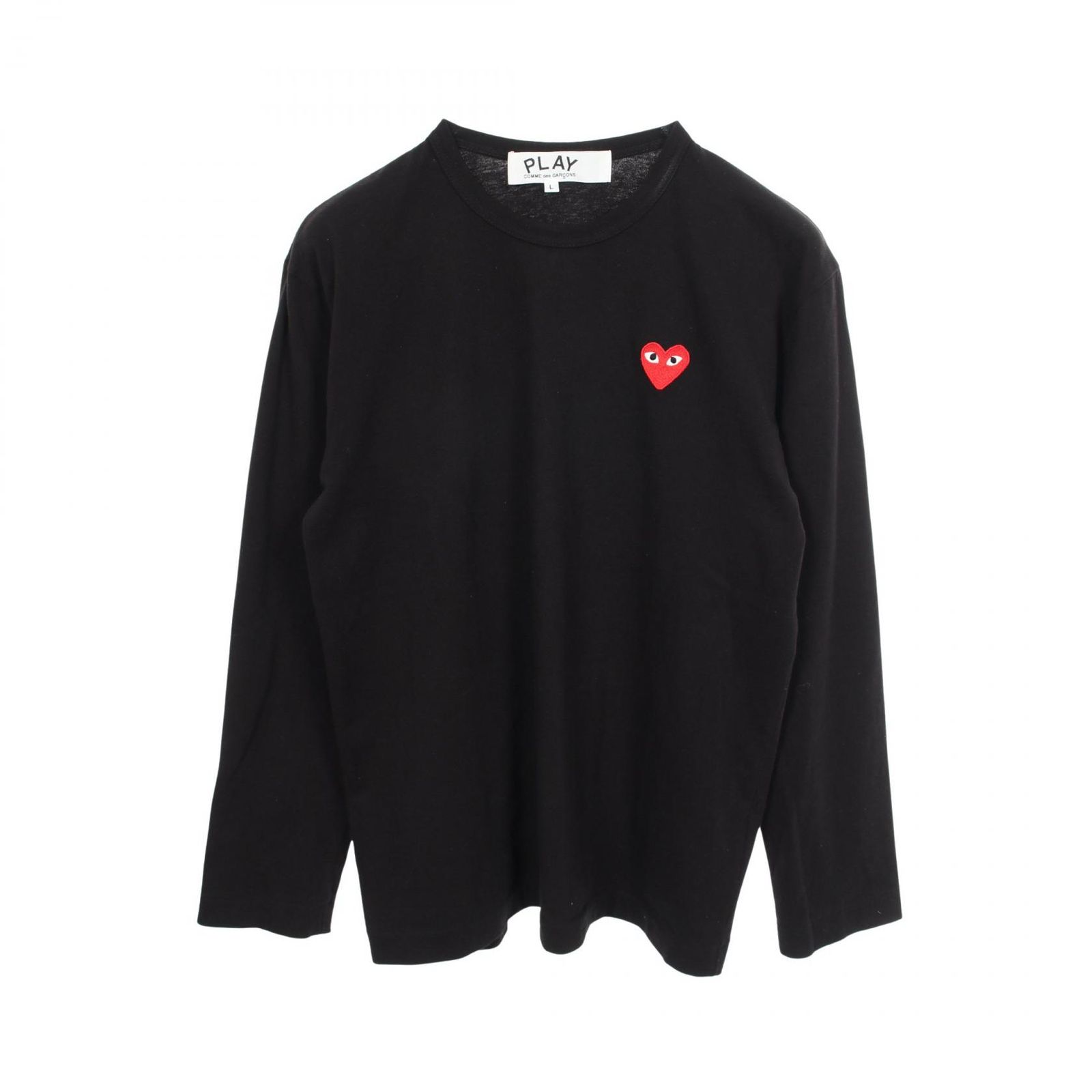 PLAY COMME des GARCONS プレイコムデギャルソン ハートロゴ 長袖Tシャツ