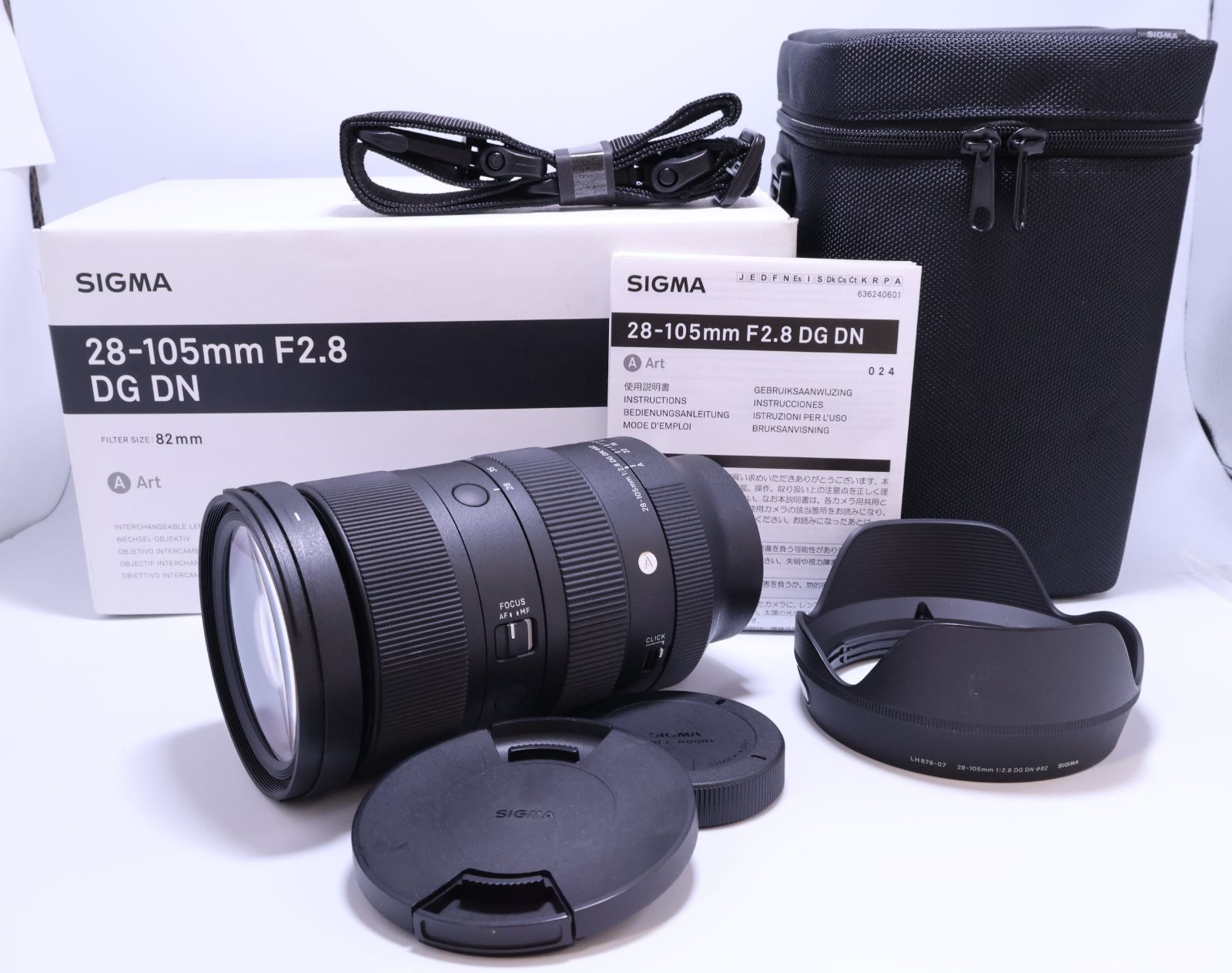 美品】SIGMA 28-105mm F2.8 DG DN ライカ Lマウント ズーム 標準 フル
