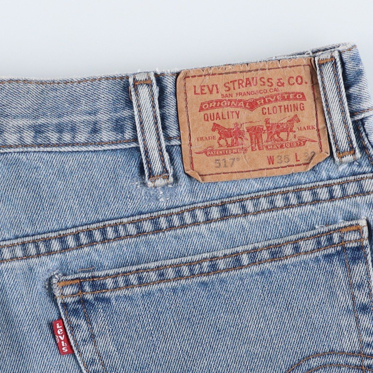 古着 リーバイス Levi's 517 BOOT CUT ブーツカットデニムパンツ