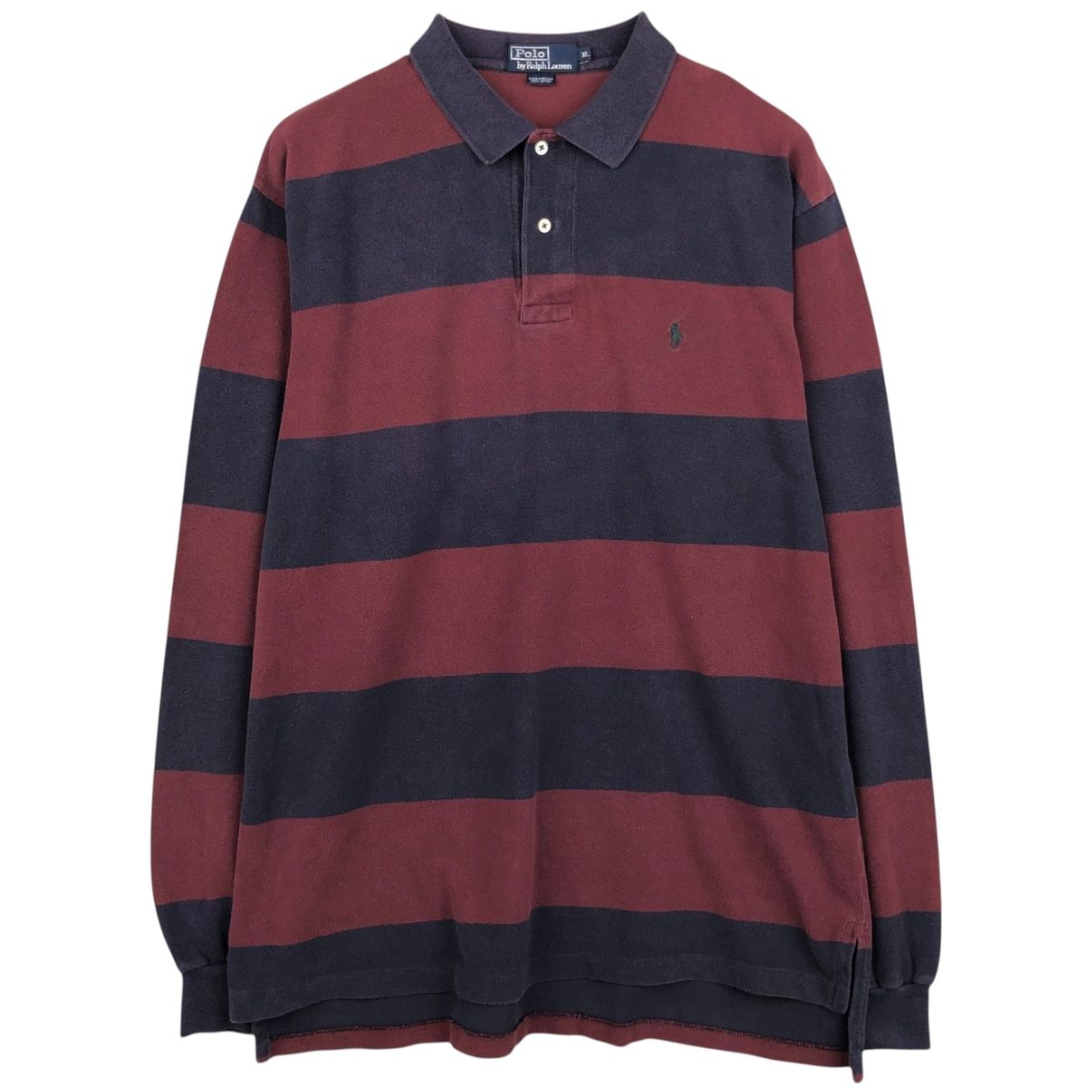Polo by Ralph Lauren ラルフローレン 長袖ボーダーポロシャツ 古着 ラルフローレン Ralph Lauren POLO by Ralph Lauren 長袖
