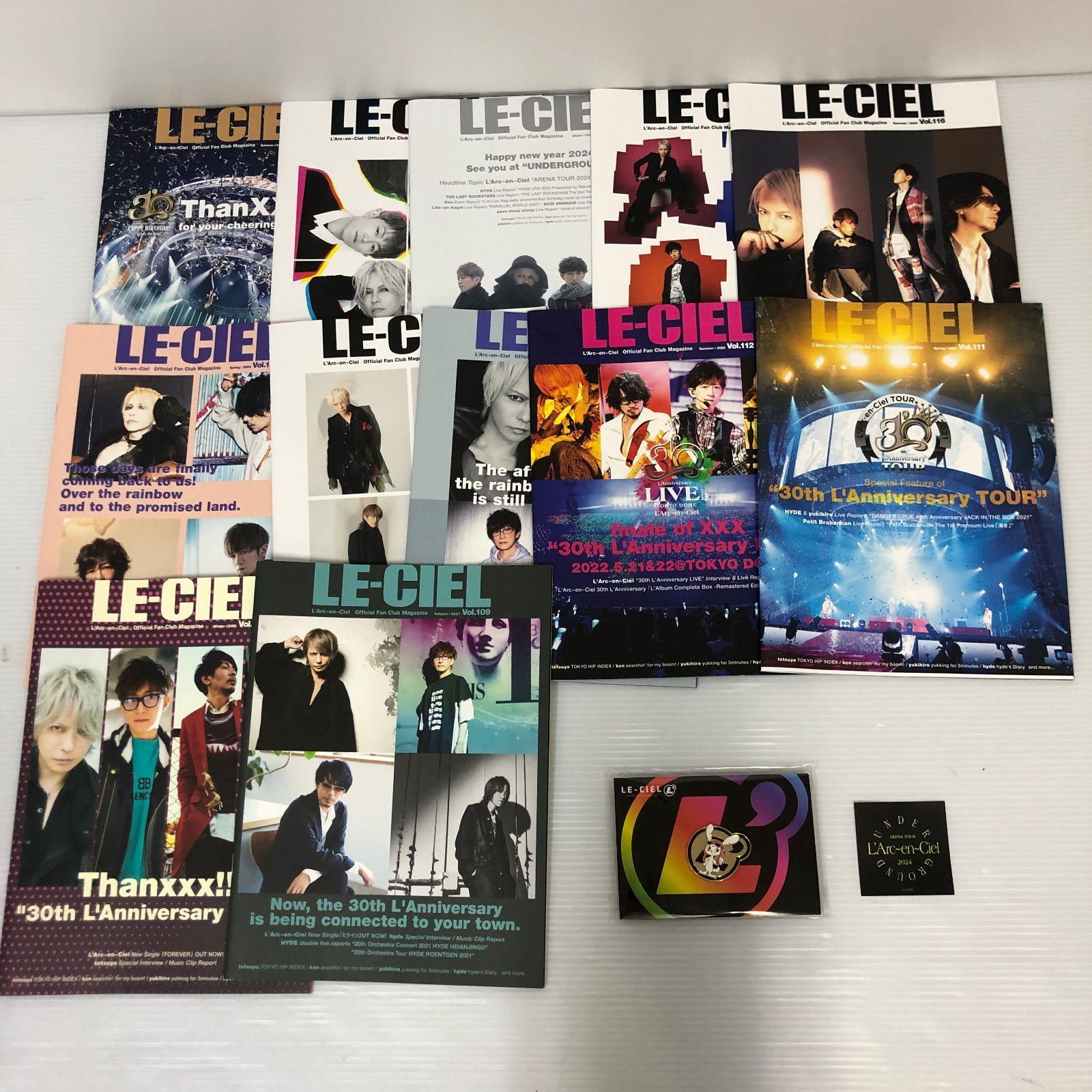 △100 L'Arc～en～Ciel ラルク オフィシャルファンクラブマガジン