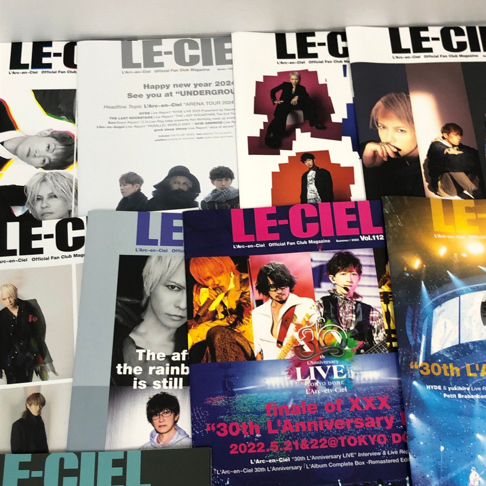 △100 L'Arc～en～Ciel ラルク オフィシャルファンクラブマガジン