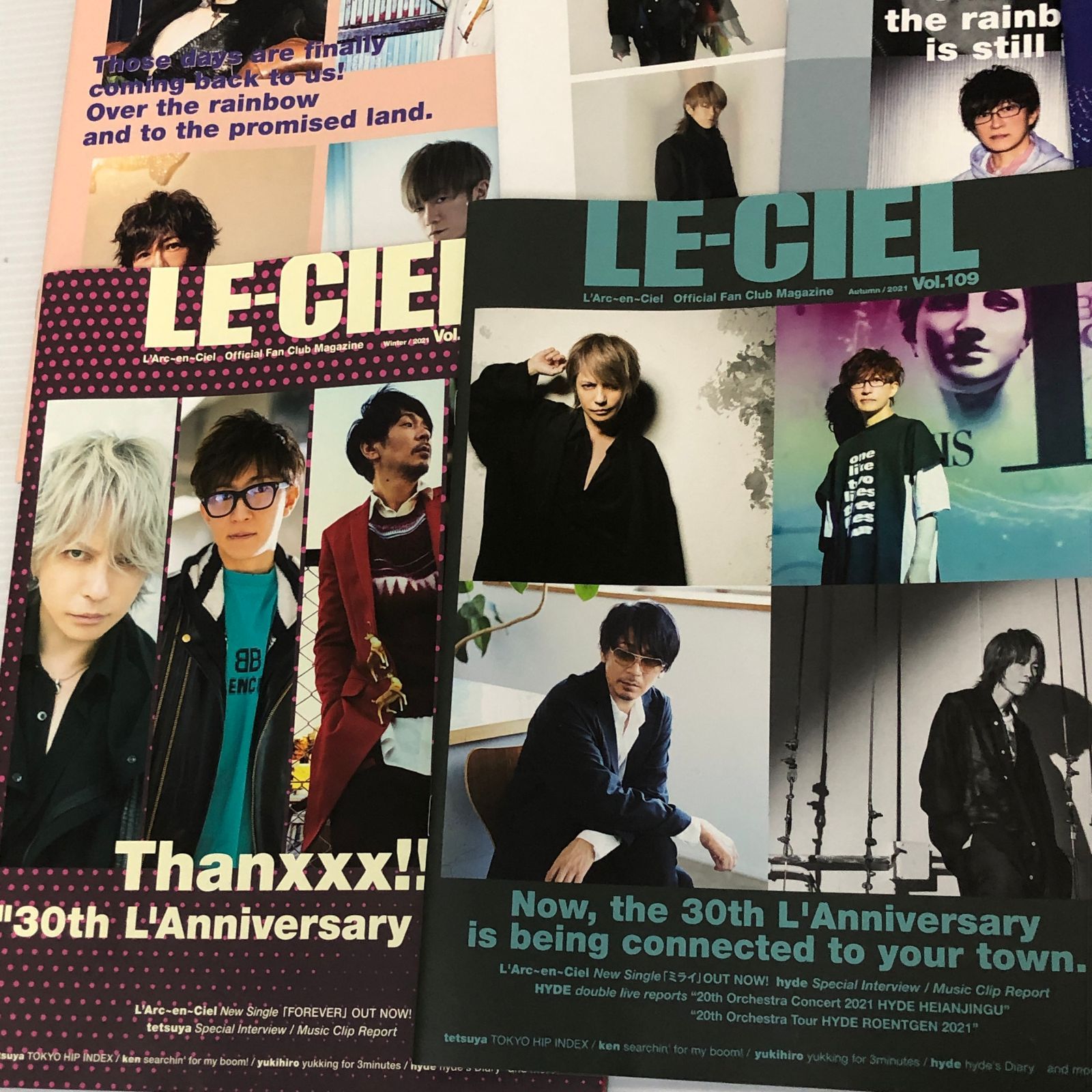 △100 L'Arc～en～Ciel ラルク オフィシャルファンクラブマガジン